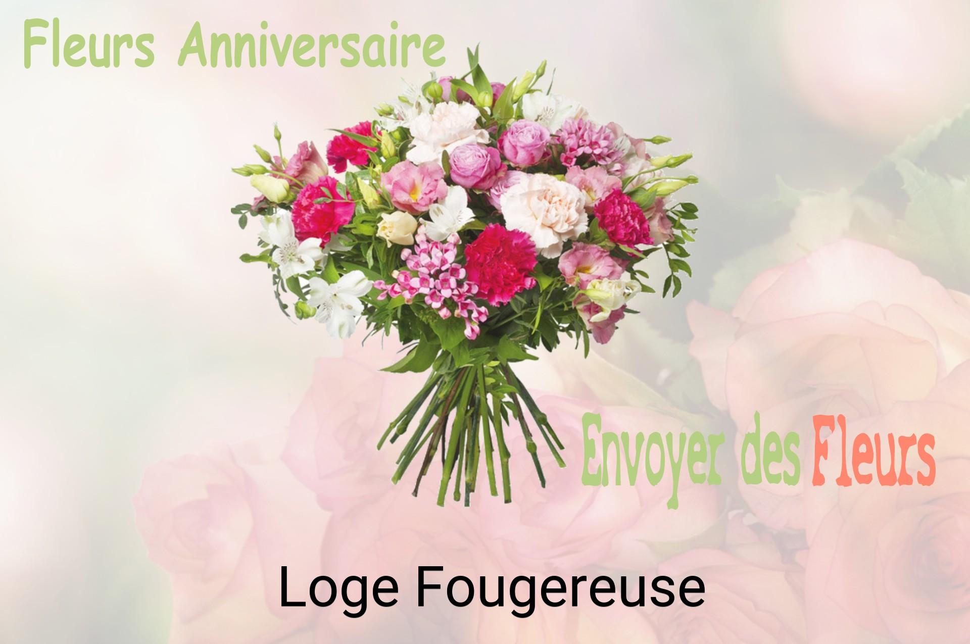 Bouquet de fleurs d’anniversaire livré à Loge-Fougereuse